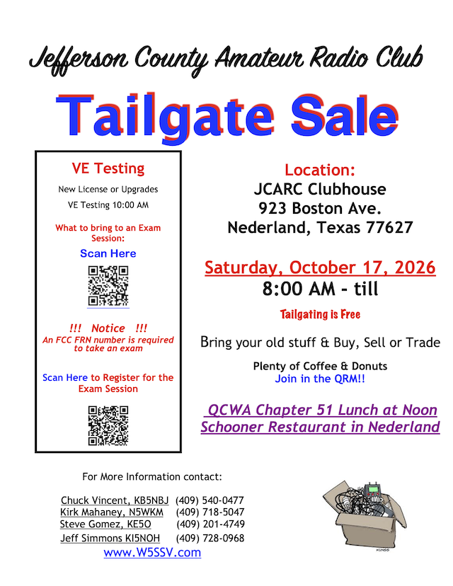 JCARC Tailgate Sale October_2026 Web Size